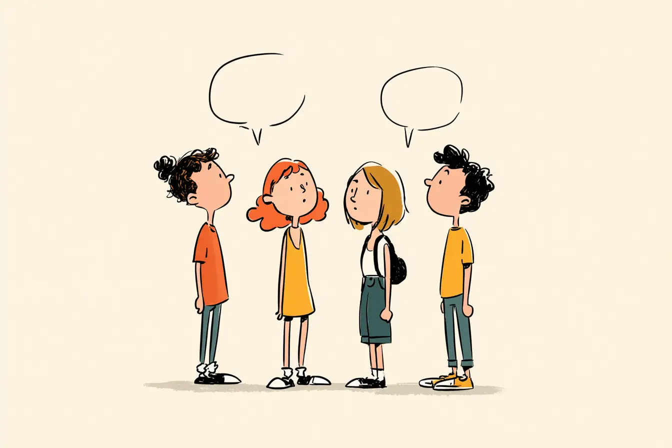 Cómo Sonar Natural y Seguro en una Conversación en Grupo